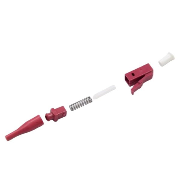 LC UPC 0.9mm Simplex Multimode (Rose-Red)
